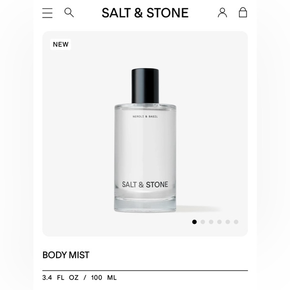 Salt & Stone - body mist - Neroli & Basil - Picture 1 of 4